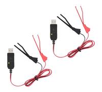 Battery Terminal Clip Power Unit for Two Way Radios, USB Powered Backup Power for Property Duty and Desk Placement Radio Battery Usb Clip Unit Terminal Clips Desk Standby Patrol Duty Warehouse Backup