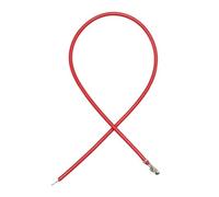 Battery Terminal Connectors Set, 100pcs HY2.0 Terminal Wire Single/Double Head Without Housing 26AWG 10/20/30cm Multicolor(Yellow,SINGLE HEAD-30CM)