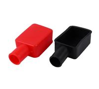 Battery Terminal Covers - 2 Pieces Battery Terminal Protector | Effective Battery Terminal Insulation Cap | Car Battery Terminal Covers Suitable for Car and Truck