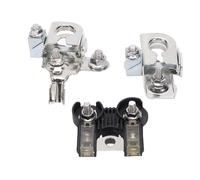 Battery Terminal Kit 125A 250A, Positive Negative Terminal Clamps - Overcurrent Protection, Easy Installation, Durable Materials for Vehicle Battery