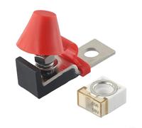 Battery terminal mount 8MM MRBF fuse holder, for CF TERMINAL FUSE BLOCK 8MM, M8 stud size, 300 amp max current, 60volts max voltage, 75 inch Lb 8 47NM max torque, Fitment, 1 FUSE