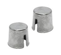 Battery Terminal Shims for Car Post Repair -2Pack Metal Adapter Sleeves for Worn or LooseTerminals Universal Battery Terminal Converter for Positive Negative Posts Automotive Electrical Connection Kit