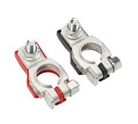 Battery Terminals, Positive Negative Set, 1 Pair Battery Terminal Connectors, Car Battery TerminalsFor 243407F000 243407F001 Car Cable, Motorcycle, Van, Audio