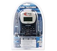 Battery Tester Ansmann Energy Check LCD 4000392 AA AAA 9V Button Cell Coin Cell