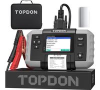 Battery Tester BT600 12V 24V Car Battery Tester with Printer 100 to 2000 CCA 3.5