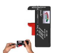 Battery Tester for All Batteries UK,Universal Digital Household Battery Testers,Battery Checker Tester for AA AAA C D 9V 1.5V Button Cell Batteries(No Battery To Operate)