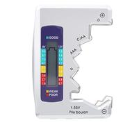 Battery Tester, Universal Battery Checker Small Battery Tester for C/D/9V/AA/AAA/1.5V Lithium Battery - Battery Tester for Household Batteries