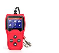 Battery Testers, BA201 Car Battery Tester 12V 100 to 2000CCA 12 Volts Battery Tools for the Car Quick Cranking Charging Diagnostic Tester(Rojo)