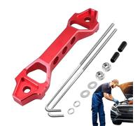 Battery Tie Down Bracket, Car Tie Down, 6.75x1.75 Inches Mount with Sturdy Build, Replacement Tray, Automotive Fixing Part with Slim Style, Engine Accessory for Vehicle and Racing