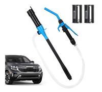 Battery Transfer Pump, Siphon Extractor for Water - Portable Transfer Pump, for Aquarium Car Motorhome Generator Lawn Mower Works Liquid Transmission