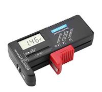 Battery Volt Tester, Universal BT-168D Battery Tester for Checking Battery Capacity, Digital LCD Display Battery Volt Tester Easy Reading for Different Types of Batteries