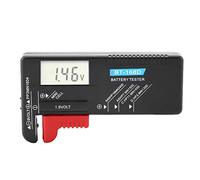 Battery Volt Tester, Universal Digital LCD AA/AAA/C/D/9V/1.5V Button Cell Battery Volt Tester BT-168D