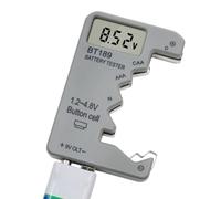 Battery Voltage Tester | Household Battery Tester | with LED Display High-Precision Meter Monitor Energy-Saving Gauge for RC Watch Hearing Home