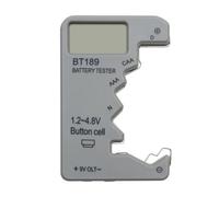 Battery Voltage Tester - Multi-Function Meter, Quick Accurate Reading, durablee Construction, Easy to Use | Level Checker, Portable LED Display, Home Electronics, Solar System Monitoring, RC Toy