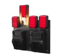 Battery Wall Mount, Wall Mount For Bosch Professional Batteries Holder And Chargers Cordless Device Accessories Premium Mounting Material Sturdy Batteries Chargers Holder For Bosch 1-4 Batteries