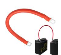 Battery Wire | Battery Cable Connector 8AWG | Inverter Cable, Heavy Duty Automotive Cables, 19.69 Inches Jumper Cables for Jump Starting Dead