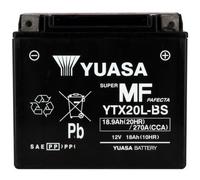 Yuasa Ytx20l-bs Agm Battery Silver unisex