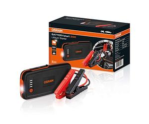BATTERYstart 200, compact, powerful lithium jump starter with power bank feature, 6000mAh, 12V