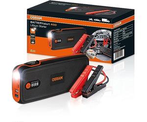 BATTERYstart 400, compact, powerful lithium jump starter with power bank feature, 16800mAh, 12V