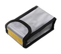 batteryStorage Bag Fireproof - Heavy Duty batteryProtector Box, Portable Wear Resistant Organizer, Fire Retardant Material, Safe Storage System, Shock Resistant Structure | Transportation Charging A