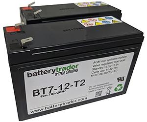 BatteryTrader® battery pack compatible with APC RBC164 batteries for UPS system