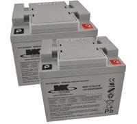 BatteryTrader® compatible with MK M50-12 SLD M mobility scooter battery (pack of two)