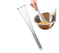 Batteur À Œufs Manuel - Durable High Grade Fouet En Acier Inoxydable, Professional Portatif Facile À Fouetter Cuisine Ustensile, Guard | Reliable Aid for Battre Mélanger Préparer Pâtisserie Gâteau