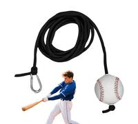 Batting Trainer, Swing Rope Practice, Portable Adjustable Size Hitting Aid, Steel Nylon Training Cord Kit, Sports Practice Accessories Set, Adults Youth Team Training Drill Use 8.66x5.51x3.15 inches