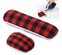 BATTIPAW 2Pcs Tailor's Ham,Tailors Ham and Seam Roll Set,Ironing Ham Sewing for Pressing, Clothes Ironing Pad Tool and Sewing Helper, Heat-Safe for Collars Sleeves Darts