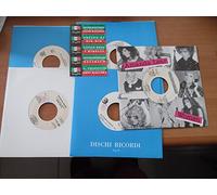 Battista, Dik Dik, Little tony, I Ribelli, Gianni Pettenati, Delirium, A. Celentano, Tony Dallara. - BATTISTI, EQUIPE 84, DIK DIK, LITTLE TONY, I RIBELLI , CELENTANO, DELIRIUM, TONY DALLARA, PETTENATI, 5 RARI DISCHI VERGINI MAI USATI - CON STICKER PER JUKE BOX - INTROVABILI