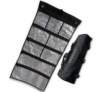 BattlBox Pack Out Roll, Bug Out Roll Organizer for Preppers and EDC, Heavy-Duty BOB Bug Out Bag with Ripstop Shell, Clear Pockets, 42in Tool Bag Roll Up - Survival Gear, Emergency Go Bag