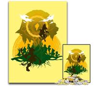 Battle at The Lifa Tree Jigsaw Puzzles 1000 Pieces for Adults Difficult Puzzles for Adults Perfect DIY Art Decor Or Birthday Gift 1000 PCS(38x26cm)