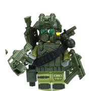 Battle Brick Custom Custom Special Forces Commando (SKU27) Minifigure