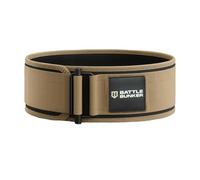 Battle Bunker Weightlifting Belt for Men and Women - Self-Locking Lifting Belt with 4” Core Support for Squats, Deadlifts, Olympic Lifting & CrossFit - Adjustable Gym Belt for Strength Training