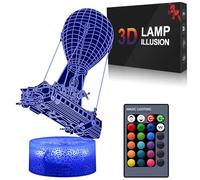 Battle Bus Game Room Night Lights Lamp 3D LED Desk Table Light Remote Control & 16 Colors Battleroyal Players Modelling Birthday Holiday Christmas Festival Gift Ideas Decor for Boys Girls Teen