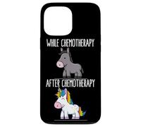 Battle Cancer Survivor Chemotherapy Unicorn Chemo Warrior Case for iPhone 13 Pro Max
