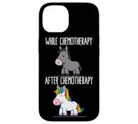 Battle Cancer Survivor Chemotherapy Unicorn Chemo Warrior Case for iPhone 14