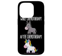 Battle Cancer Survivor Chemotherapy Unicorn Chemo Warrior Case for iPhone 14 Pro