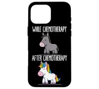Battle Cancer Survivor Chemotherapy Unicorn Chemo Warrior Case for iPhone 16 Pro Max
