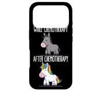 Battle Cancer Survivor Chemotherapy Unicorn Chemo Warrior Case for iPhone 17 Pro