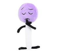Battle for Dream Island Plushies Leaf/Green grass/Cake/Stone/Jelly Stuffed Throw Pillow Sofa Cushion Home Decor Collect for Fans (Type 3 28cm)