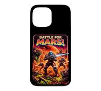 Battle For Mars Retro Sci Fi Space Monster Case for iPhone 13 Pro Max
