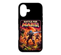 Battle For Mars Retro Sci Fi Space Monster Case for iPhone 17