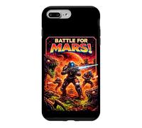 Battle For Mars Retro Sci Fi Space Monster Case for iPhone 7 Plus/8 Plus