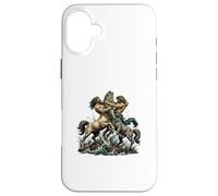 Battle for the Catch Mythical Fishing Case for iPhone 16 Plus
