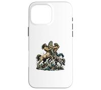 Battle for the Catch Mythical Fishing Case for iPhone 16 Pro Max