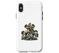 Battle for the Catch Mythical Fishing Case for iPhone X/XS