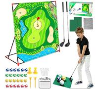 Battle Golf game set,a fun sticky golfs game,enhancing family interaction through golfs play. Includes a swing mat and 24 golf balls, suitable for indoor and outdoor leisure activities.