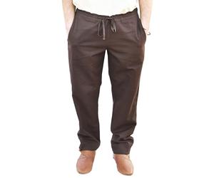 Battle-Merchant Hagen - Men’s Medieval Knight Loose Trousers - Straight Cut - LARP Viking Pirate Costume - Cotton -