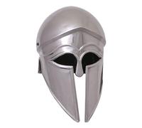 Battle-Merchant Italo Corinthian Helmet, Steel, with Leather Inlay - Greek - Gladiator Helmet